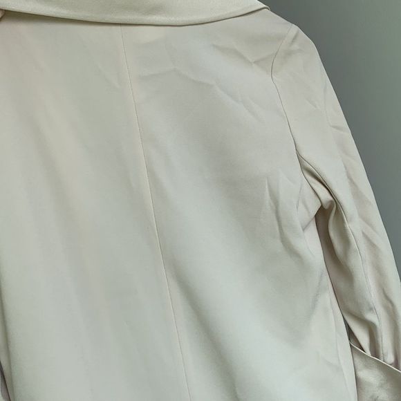 Aritzia Wilfred Chevalier Jacket Oversized Blazer Cool Beige Sz0 - Picture 9 of 15
